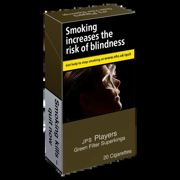 JPS Players Green Filter Superkings – 20 Cigarettes