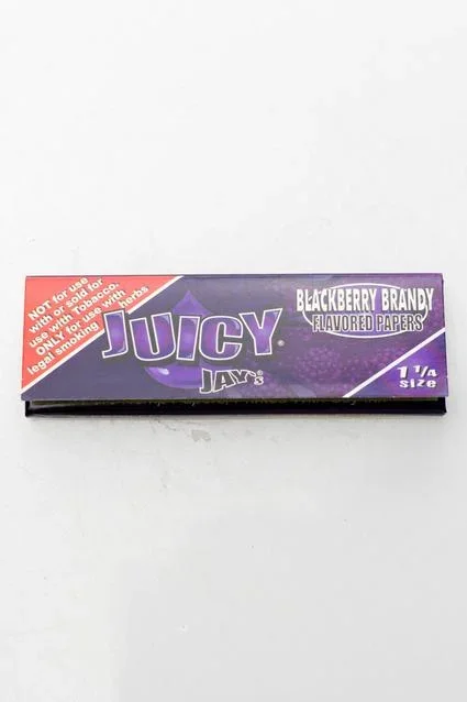 Juicy Jay’s 1 1/4 Blackberry Brandy Flavoured Papers