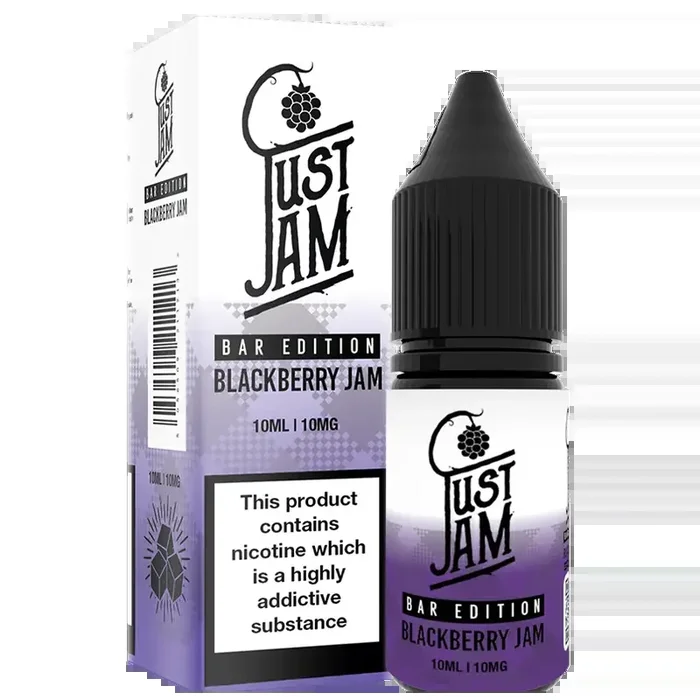 Just Jam Blackberry Jam Bar Edition Nic Salt 10ml