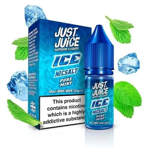 Just Juice Pure Mint hielo sal nic