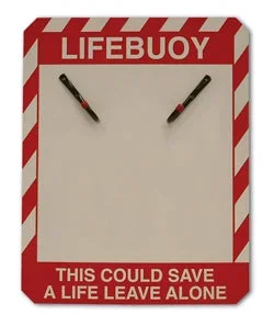 Lifebuoy Board for Wall fixing