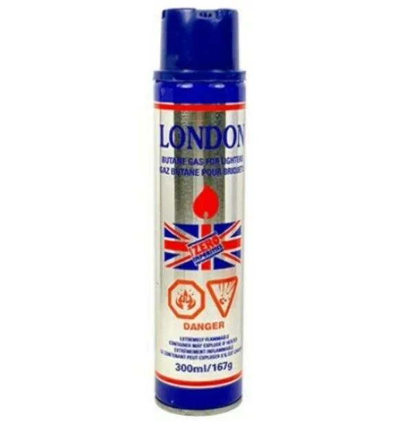 London Butane Gas 300ml [Zero Impurities]