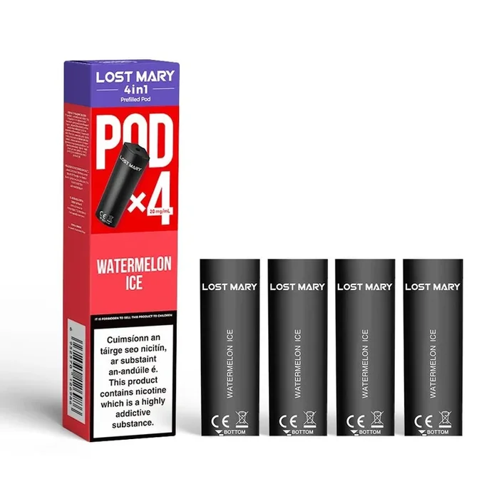 Lost Mary 4 in 1 Prefilled Pods – Watermelon Ice