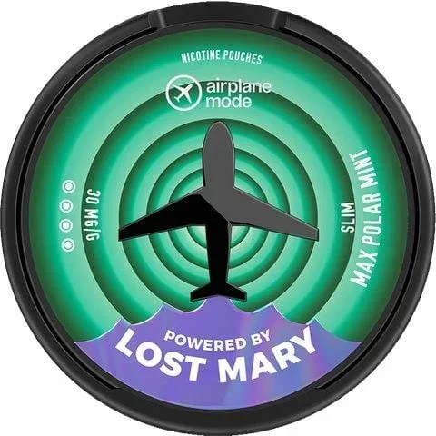 Lost Mary Airplane Mode Nicotine pouches – Max Polar Mint