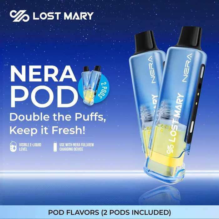Lost Mary NERA 70K Disposable POD – 70,000 Puffs