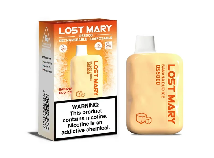 Lost Mary OS5000 Frozen Edition Rechargeable Disposable Device – 5000 Puffs