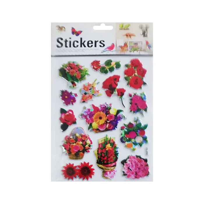 LYL 3D STICKERS ASST Z.B