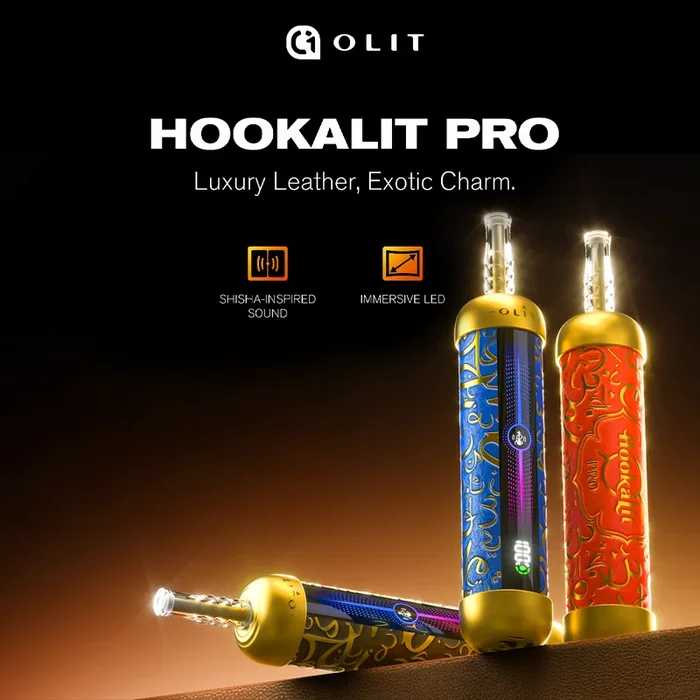 Made in Indonesia | OLIT HookaLit Pro 60K Puff Disposable E-Hookah – 60,000 Puffs