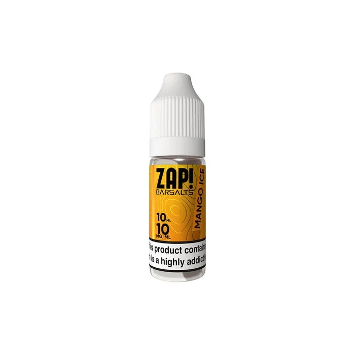 Mango Ice Nic Salt by Zap! Bar Salts. – 10ml