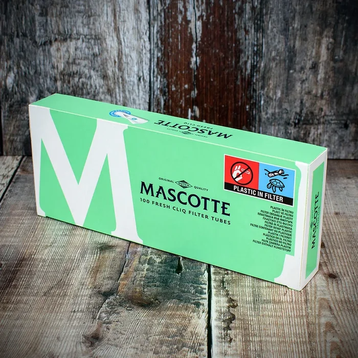 Mascotte Cigarette Tubes Fresh Cliq Filter 100 Pack