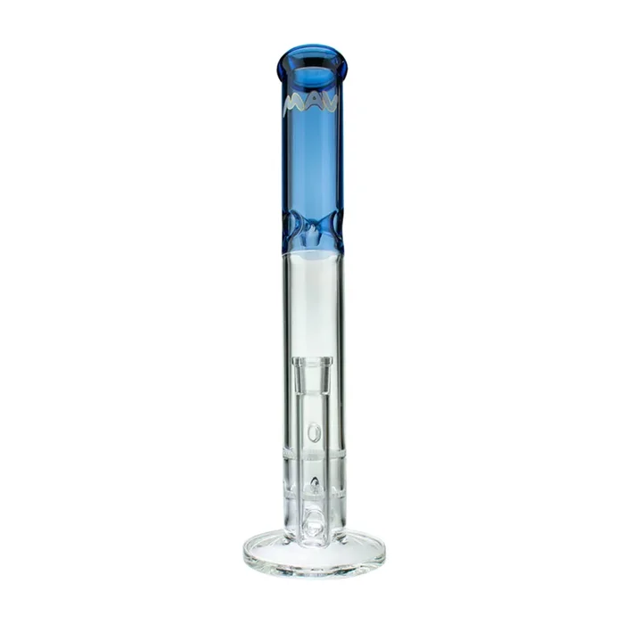 MAV 16″ Double Honey Straight Glass Water Pipe