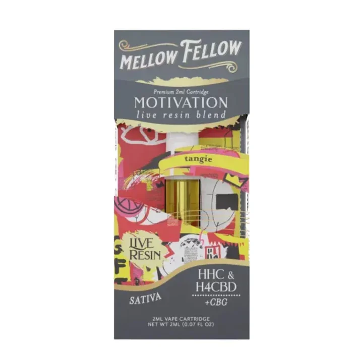 Mellow Fellow Live Resin Tangie Cartridge – 2000mg