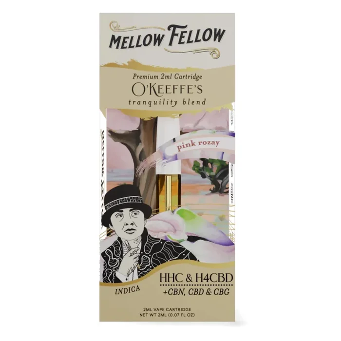 Mellow Fellow Premium Blend Pink Rozay Cartridge – 2000mg