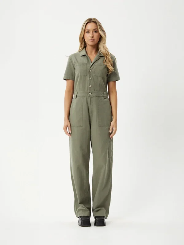 Mika – Organic Recycled Canvas Jumpsuit