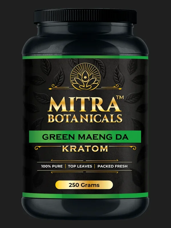 Mitra Botanicals Green Maeng Da – Kratom (250 Grams Powder)