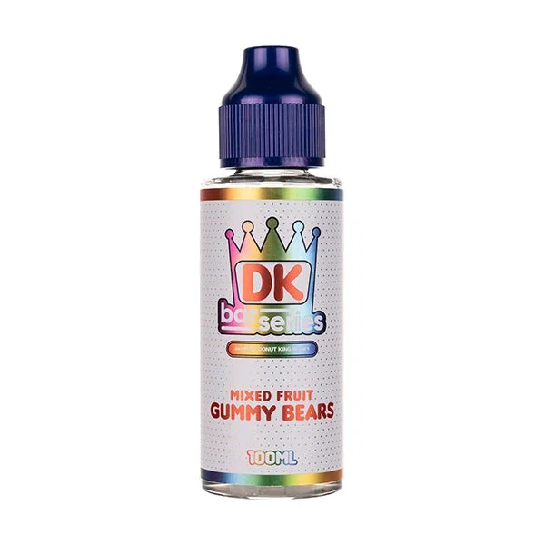 Mixed Fruit Gummy Bears 100ml (50/50) Shortfill E-Liquid by Donut King Bar Series