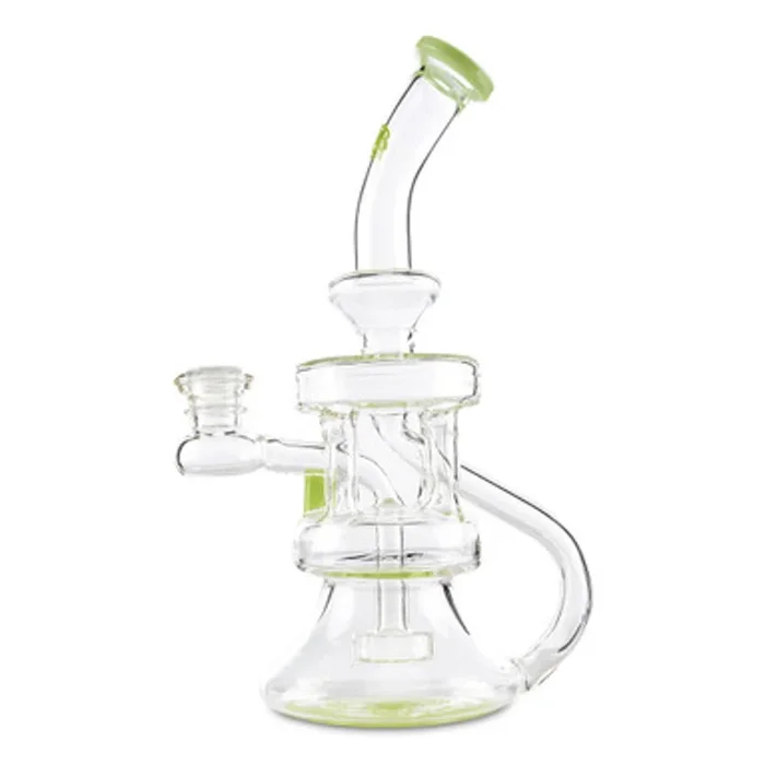 Mob Glass Quad Pillar Recycler Dab Rig