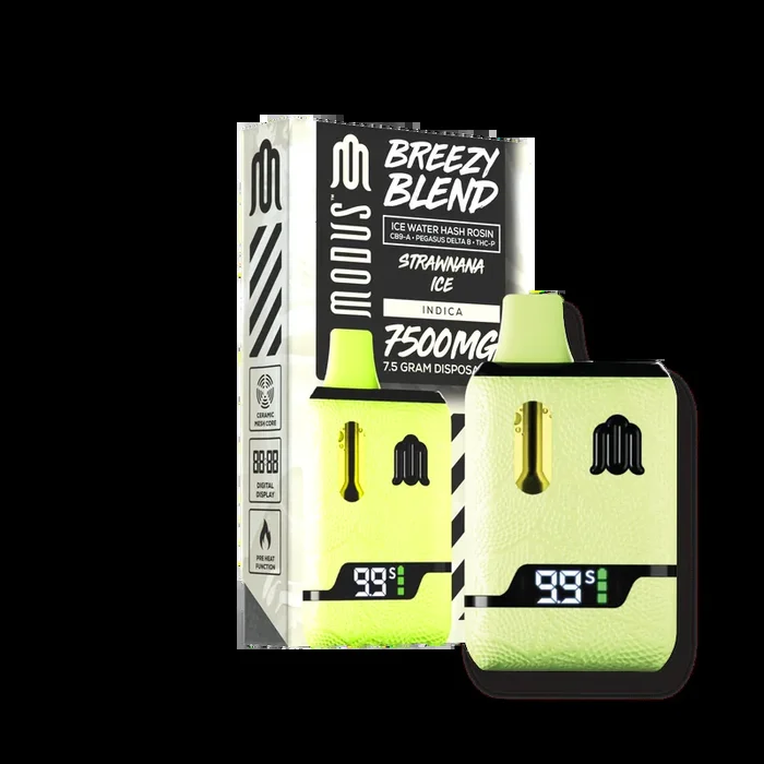 Modus Breezy Blend Ice Water Hash Rosin Disposables 7.5g (SINGLE) [DROPSHIP]