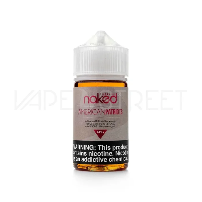 Naked 100 Tobacco American Patriots (60ml)