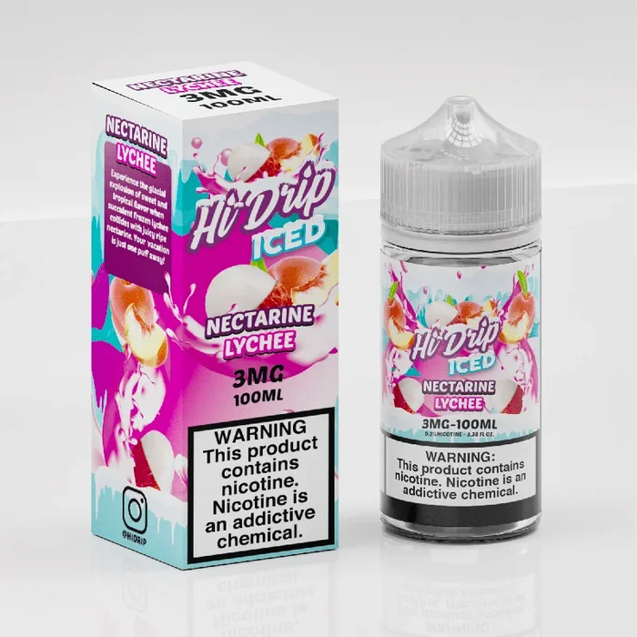 Nectarine Lychee ICED – Hi Drip – 100mL