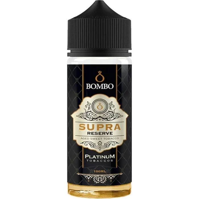 Nutty Supra Reserve Platinum Tobacco Shortfill by Bombo. – 100ml