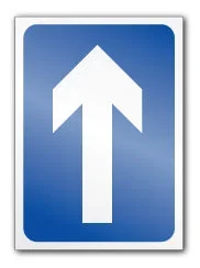 One way symbol (Post/Fence Fix)