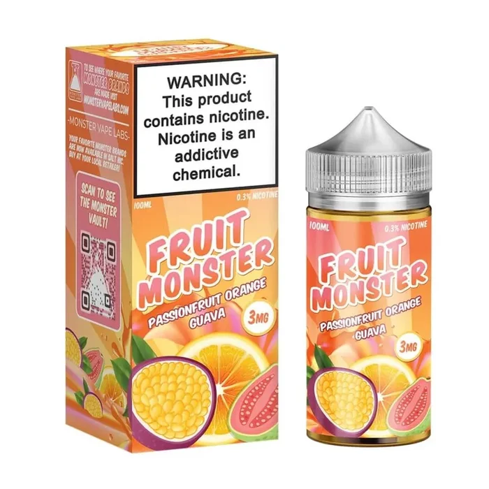 Passionfruit Orange Guava – Fruit Monster – 100mL