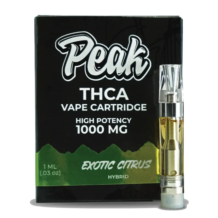 Peak THC-A Exotic Citrus Cartridge – 1000mg