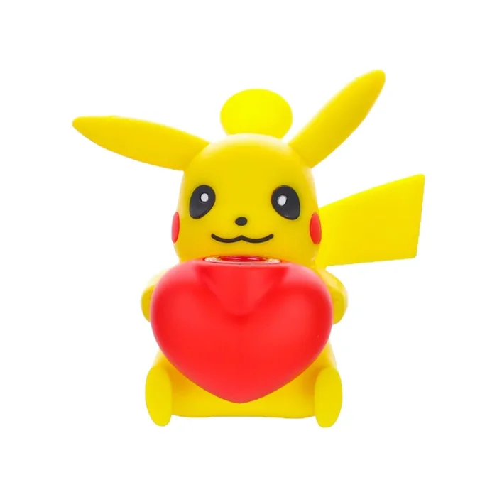 Pika Heart Bubbler – 5in