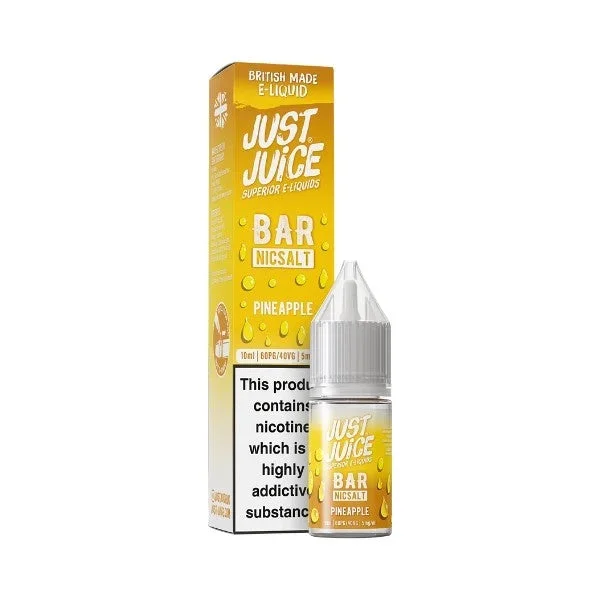Pineapple Bar Salt Nic Salt by Just Juice. – 10ml
