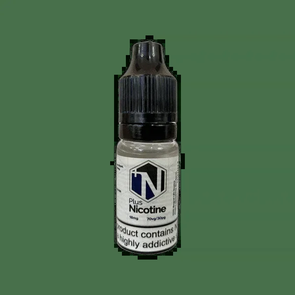 Plus nicotine liquid 70vg 18mg 10ml