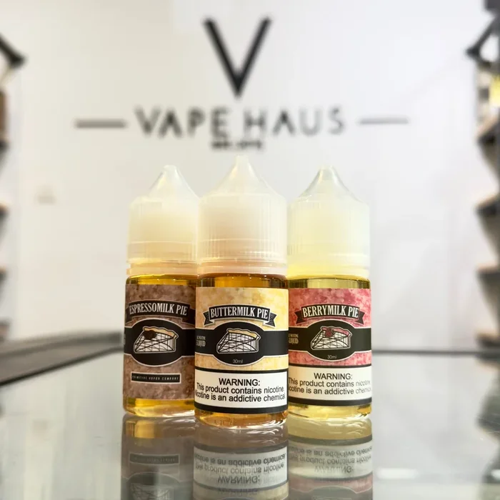 Primitive Vapor Co. Buttermilk Pie Series Salts (30ml)