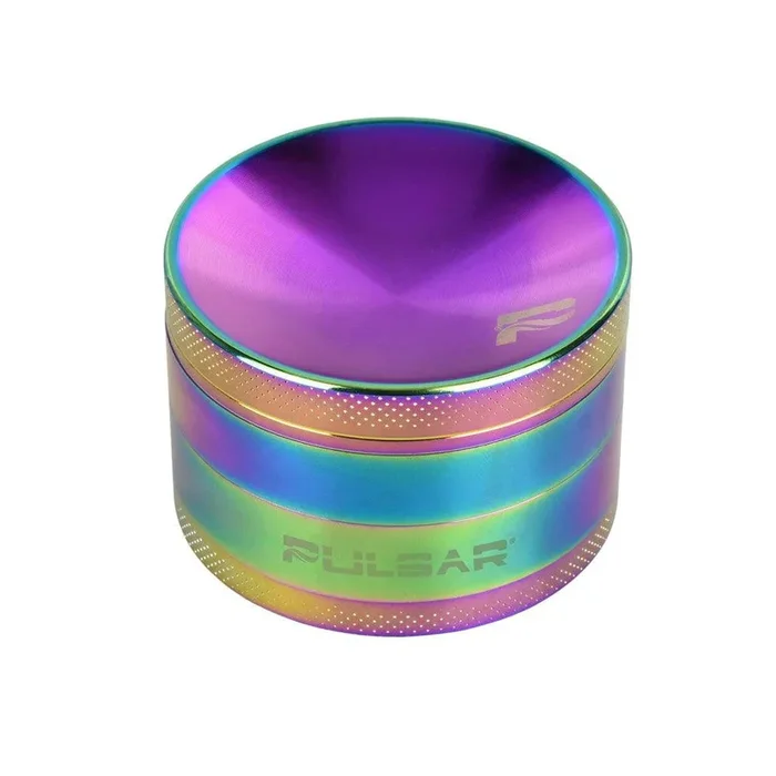 Pulsar Concave Rainbow Anodized Aluminum Grinder | 2.5″