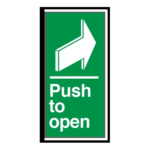 Push to Open with Arrow (vertical)