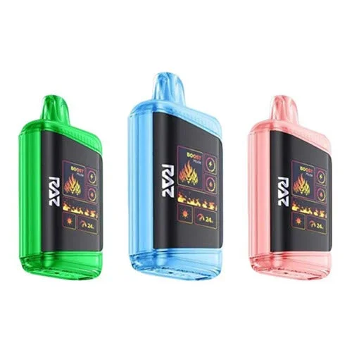 Raz DC25000 ZERO 0% Disposable Vape Device – 3PK