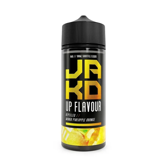 Re-Peeled Mango, Pineapple & Orange Shortfill by JAKD. – 100ml