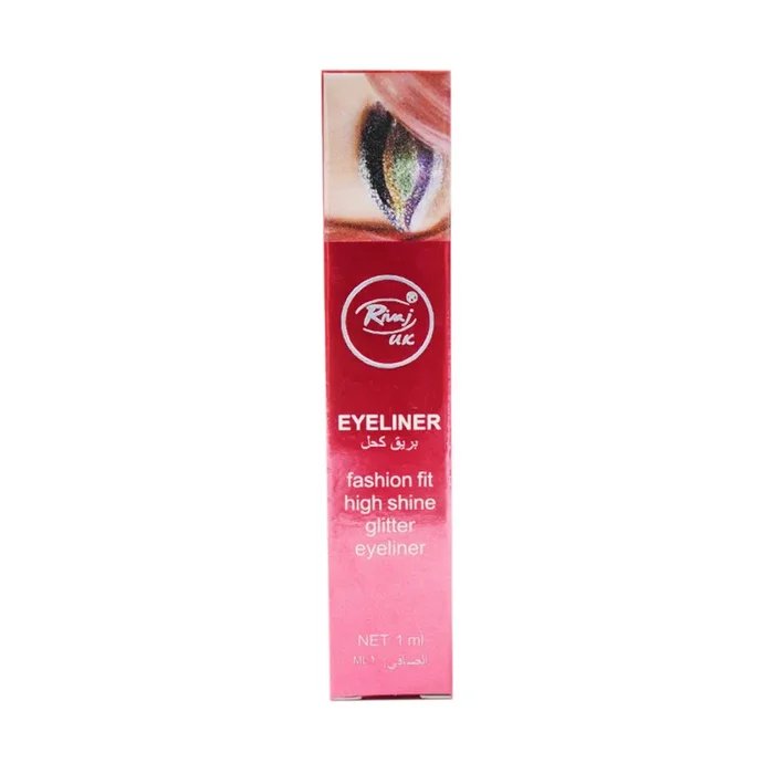 RIVAJ #9 SILVER FASHION FIT SHINE GLITTER EYE LINER