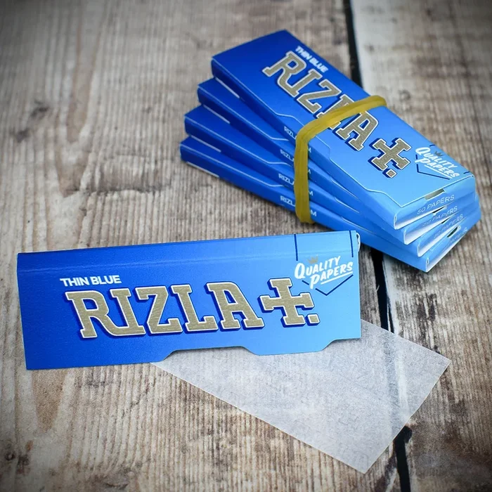 Rizla Regular Blue Rolling Papers – Bundle of 5