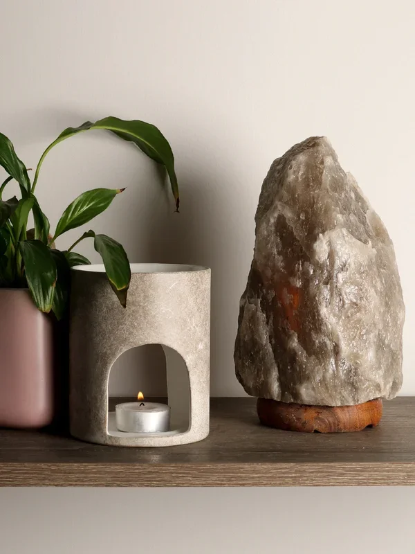 Salt Lamp Grey 2 – 3 KG