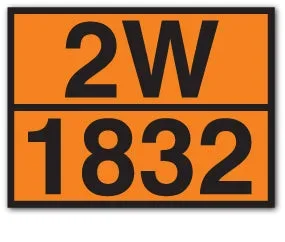 Single load placard