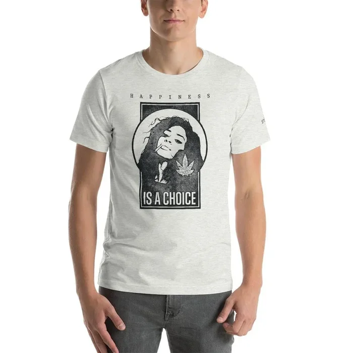 SMOKEA Happiness Short-Sleeve Unisex T-Shirt