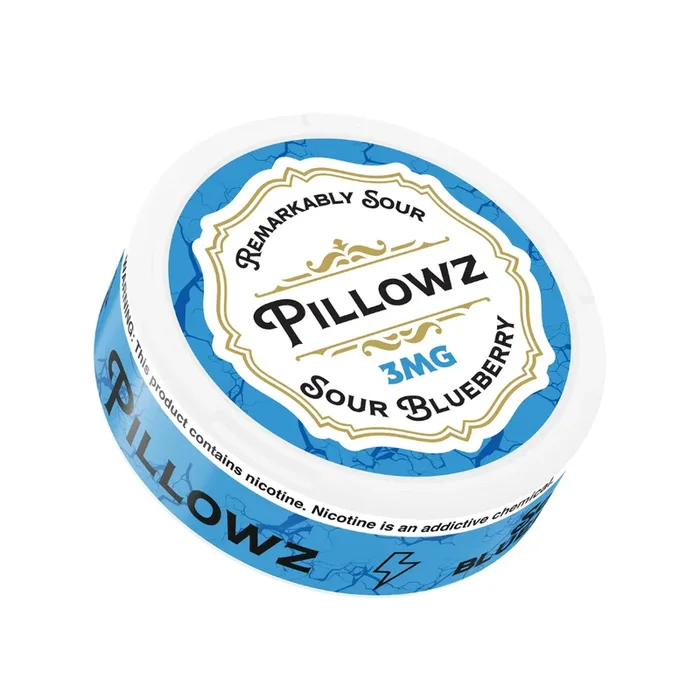 Sour Blueberry by Pillowz Nicotine Pouches