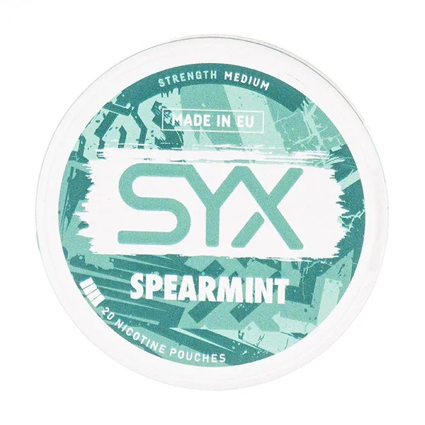 Spearmint Nicotine Pouches by SYX