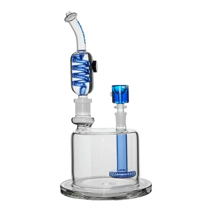 Spiral Coil Bong and Dab Rig Combo