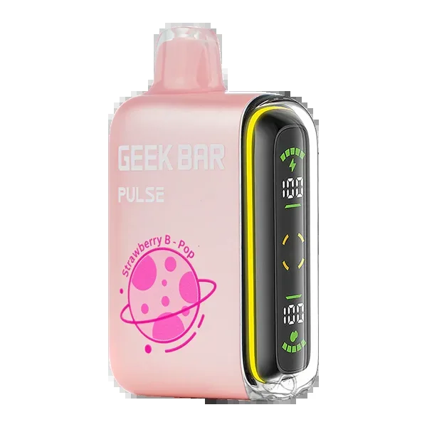 Strawberry B-Pop Geek Bar Pulse (Nicotine-Free)