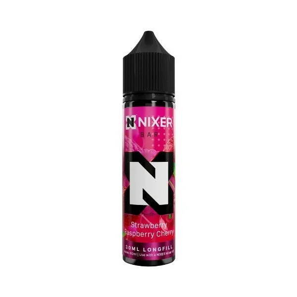 Strawberry Raspberry Cherry Longfill by Nixer. – 30ml
