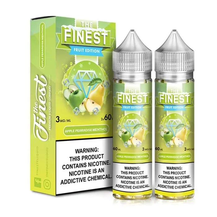 THE FINEST E-LIQUID APPLE PEARADISE MENTHOL – 120ML