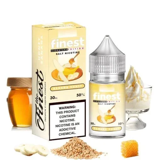 THE FINEST SALTNIC BANANA HONEY – 30ML