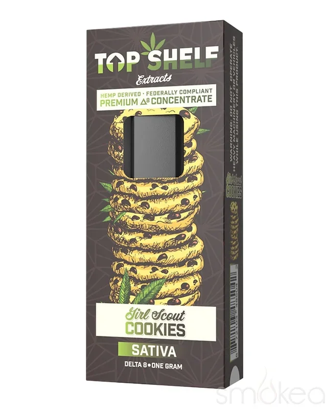 Top Shelf Hemp 1g Delta 8 Disposable Vape – Cookies
