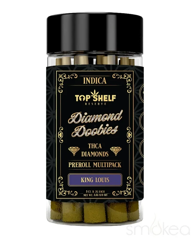 Top Shelf Hemp THCA Diamond Doobies Pre-Rolls – King Louis